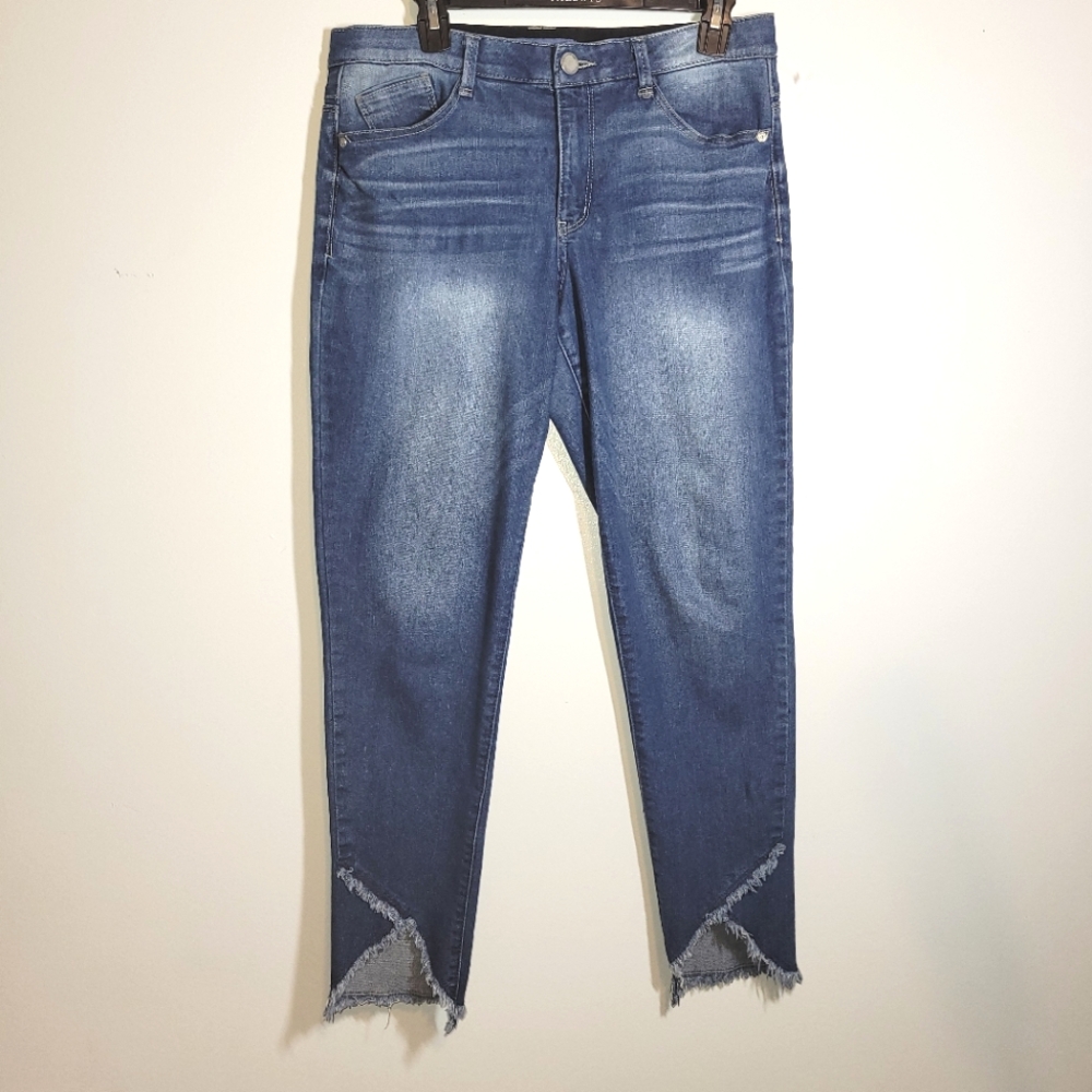 Democracy Ab Solution Asymmetrical Sharkbite Jean… - image 1
